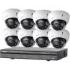 Kit Camera Dome Anti-vandale CVI 2.0MP 8Voies DAHUA